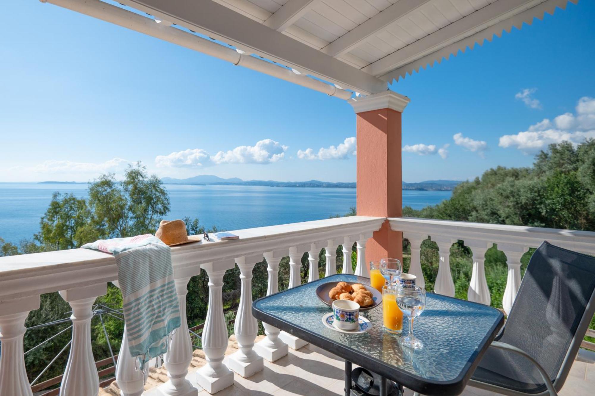 Sunrise View Apartments Barbati Dış mekan fotoğraf