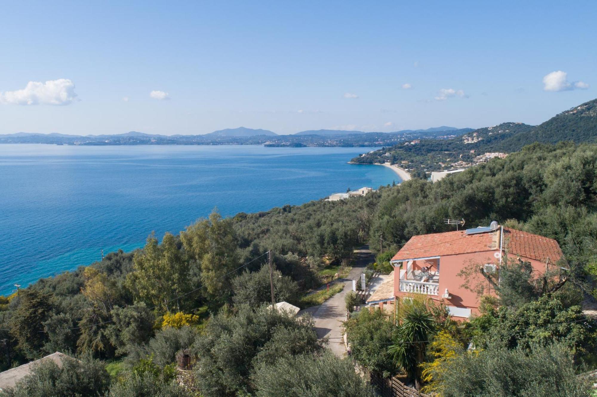 Sunrise View Apartments Barbati Dış mekan fotoğraf
