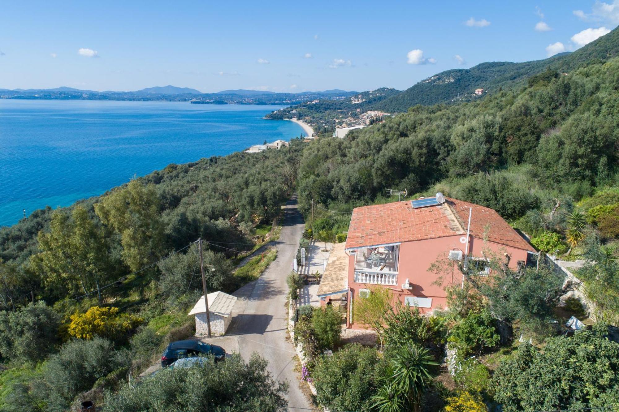 Sunrise View Apartments Barbati Dış mekan fotoğraf