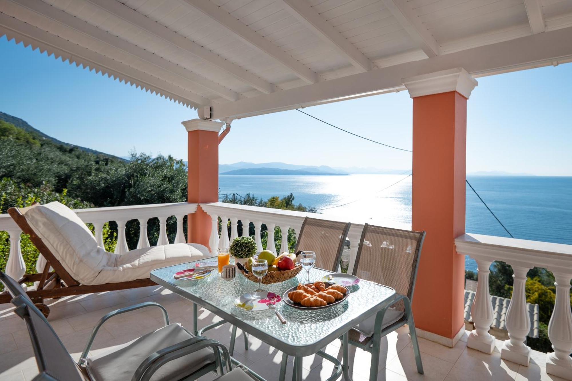 Sunrise View Apartments Barbati Dış mekan fotoğraf