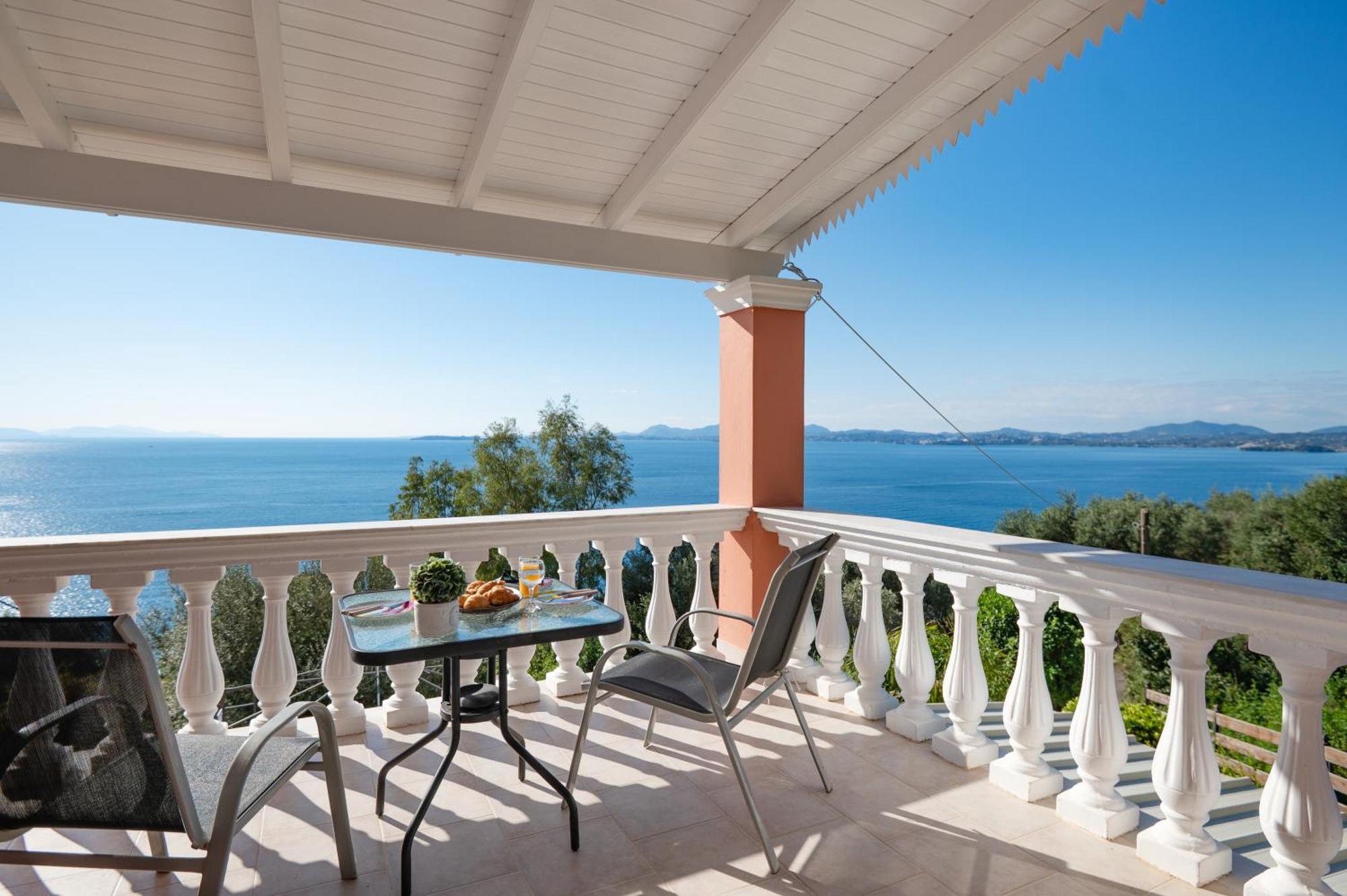 Sunrise View Apartments Barbati Dış mekan fotoğraf
